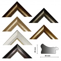 Bilderleiste 246 braun,silber,gold,schwarz,weiss 