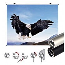 Affiche aluminium rail, Ø 15 mm, incl. Embouts, suspension