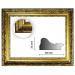 Barockrahmen gold fein verziert 840 ORO
